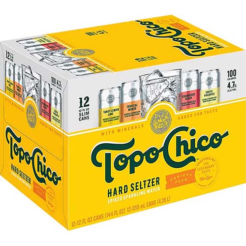 Topo Chico Hard Seltzer Margarita Variety Pack